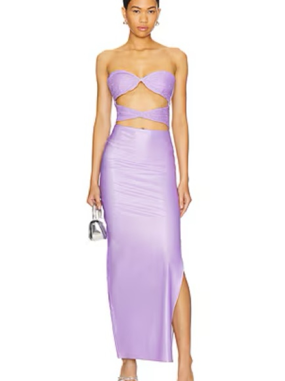 NWT Baobab Concha Strapless Cutout Maxi Dress